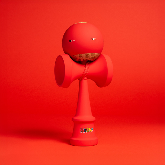 Kendama KROM Kolor Czerwony