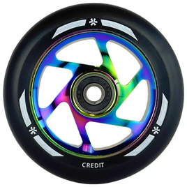 Koło do Hulajnogi Union Credit V2 Pro Scooter Wheel Tęczowo-Czarny 100 mm