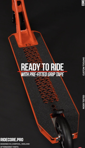 Hulajnoga Wyczynowa CORE SL3 Complete Stunt Scooter Czarny wys. 92,5 cm