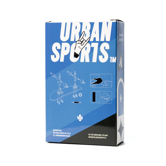 Fingerboard Deskorolka na palce Kompletny Set-Up Urban Sports Logo Green 32 mm