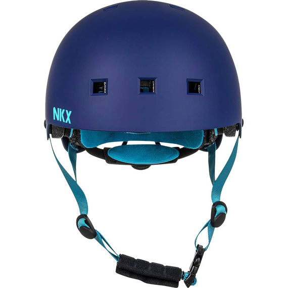 Kask Na Deskorolkę Hulajnogę NKX Brain Saver Granatowo-Miętowy