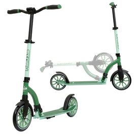 Hulajnoga Miejska Transportowa Story Big Wheel Advanced Foldable Scooter Zielony 230/200 mm