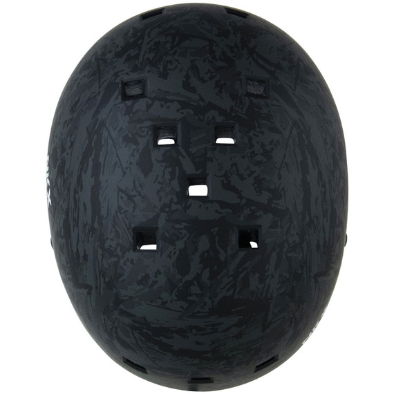 Kask Na Deskorolkę Hulajnogę NKX Brain Saver Czarny Camo