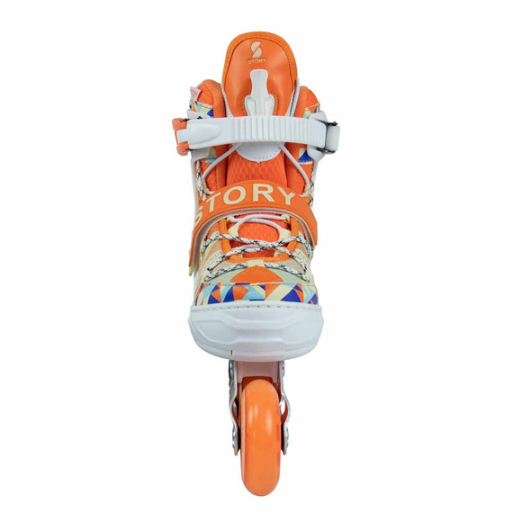 Rolki regulowane Story Spike Adjustable Inline Skates Pomarańczowy