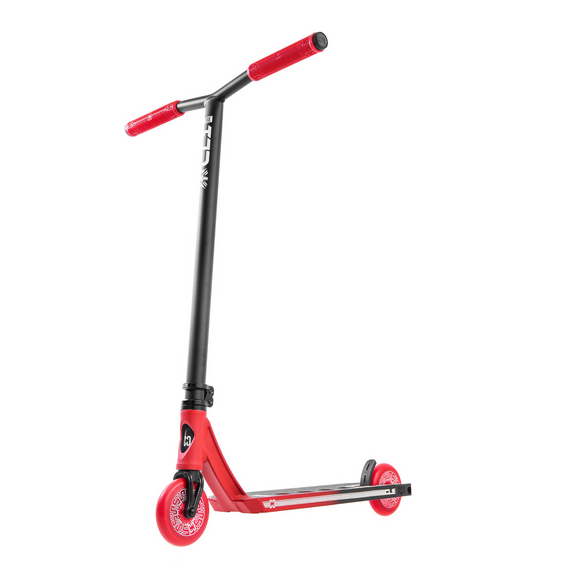 Hulajnoga Wyczynowa CORE CL1 Complete Stunt Scooter Czarno-Czerwony wys. 85 cm