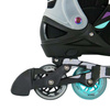 Rolki regulowane Story Motion Adjustable Inline Skates Czarno-Niebiesko-Czarny