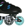 Rolki regulowane Story Motion Adjustable Inline Skates Czarno-Niebiesko-Czarny
