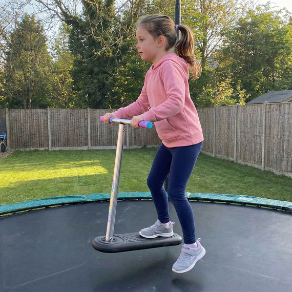 Hulajnoga Wyczynowa na trampolinę Story Original Trampoline Scooter Czarno-Tęczowy 55-70 cm