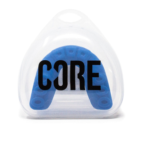 Ochraniacz na zęby CORE Protection Mouth Guard Gum Shield Niebieski 