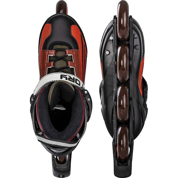 Rolki Uniwersalne Inline STORY Shockwave Czerwone