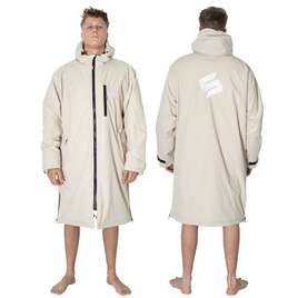 Poncho Ponczo Kurtka Story Change Robe Kremowy