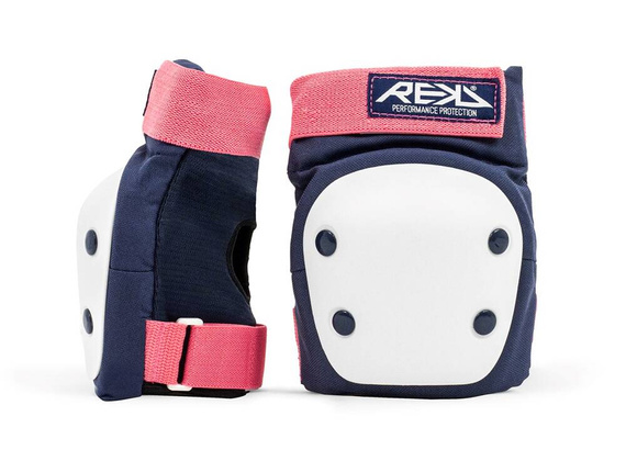 Ochraniacze REKD Heavy Duty Triple Pad Set Niebiesko-Różowe