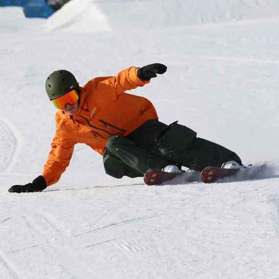 Kask na narty i snowboard NKX Nomad Snow Helmet Oliwkowy 