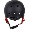 Kask Na Deskorolkę Hulajnogę NKX Brain Saver Czarno-Czerwony