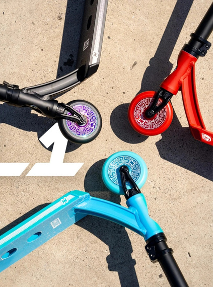 Hulajnoga Wyczynowa CORE CL1 Complete Stunt Scooter Turtlesent wys. 85 cm