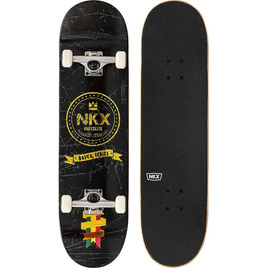 Kompletna Deskorolka NKX Rasta Royal Series Black 8.5"
