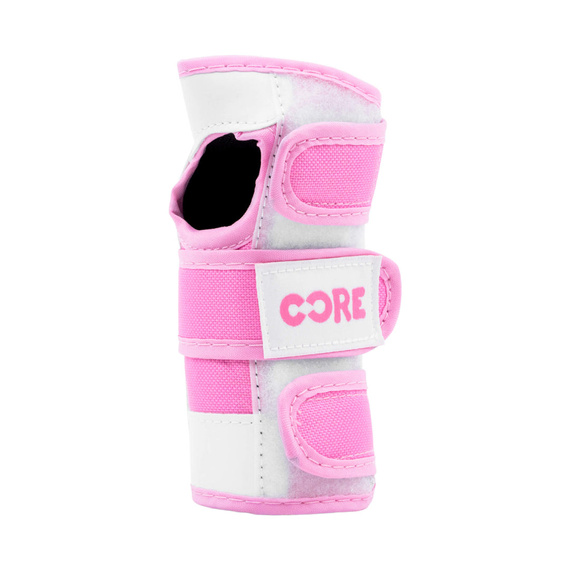 Zestaw ochraniaczy dla dzieci CORE Kids Protection Junior Skate Triple Pad Set Różowy