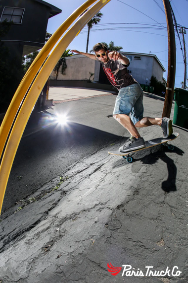 Trucki Paris Street Trucks Matte Black 129 mm