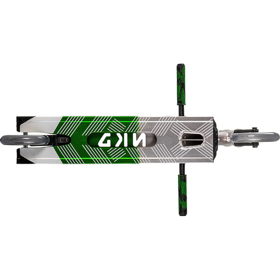 Hulajnoga Wyczynowa Streetowa Lekka NKD Fuel Raw Green Mix wys. 84 cm