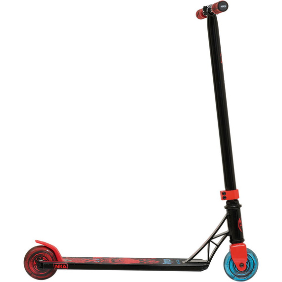 Hulajnoga Wyczynowa NKD Ripper Stunt Scooter Czarno-Czerwony wys. 78,2 cm