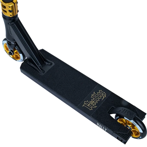 Hulajnoga Wyczynowa NKD Rally V4 XS Czarno-Złota wys. 73 cm