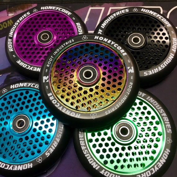 Koła do Hulajnogi Root Industries Honeycore Clear Pro Scooter Wheels 2-Pack Przezroczysty 120 mm (2 szt.)