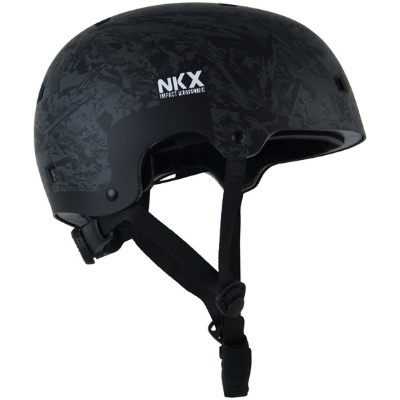 Kask Na Deskorolkę Hulajnogę NKX Brain Saver Czarny Camo