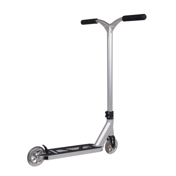  Hulajnoga Wyczynowa Striker Lux Youth Stunt Scooter Srebrny wys. 76 cm