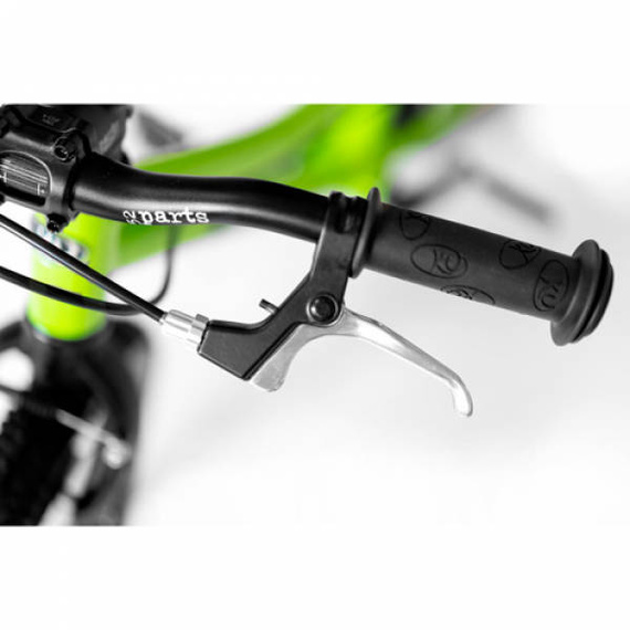Superlekki rower dla dzieci KUbikes 16S Czarno-Czerwony