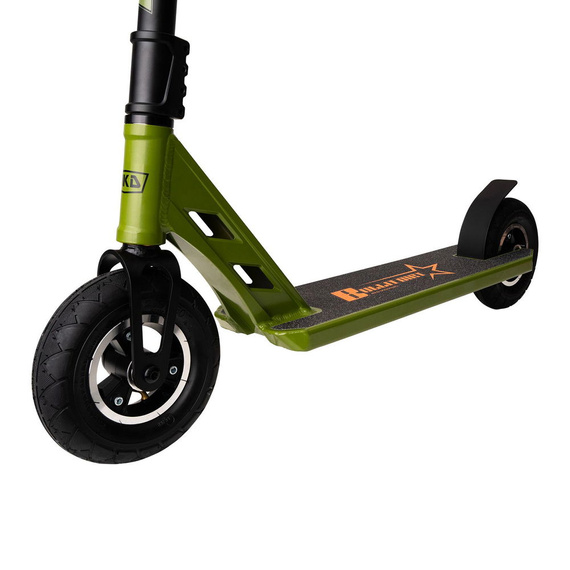 Terenowa Hulajnoga Wyczynowa NKD Bullit Dirt Scooter Army Green 100 cm