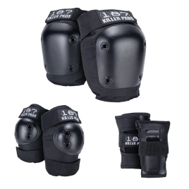 Zestaw Ochraniaczy dla Dzieci 187 Killer Pads Six Pack Set Czarny Jr