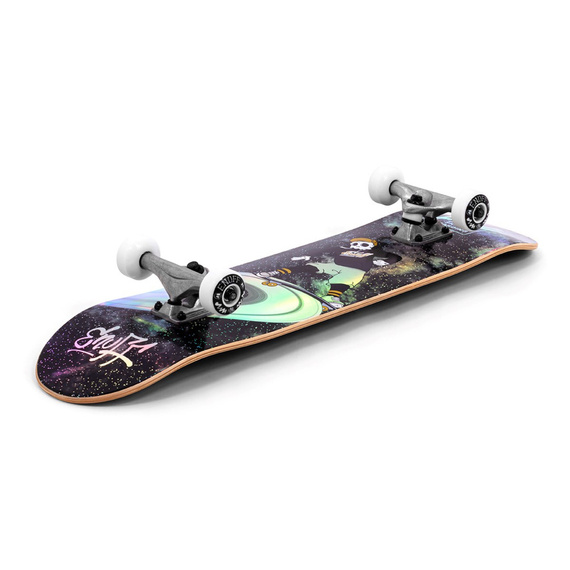 Deskorolka Enuff Skully Hologram Mini Complete Czarny 7.25"