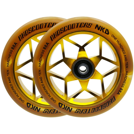 Koła do Hulajnogi NKD Goat Stunt Scooter Wheels Złoty 110 mm
