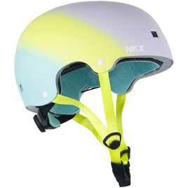 Kask Na Deskorolkę Hulajnogę NKX Brain Saver Saver Candy Fade Niebiesko-Żółty