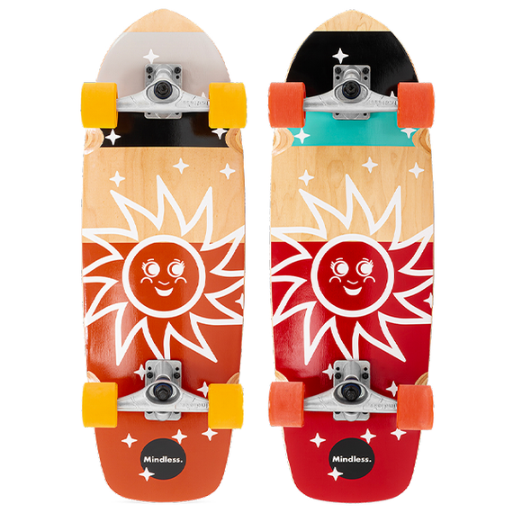 Deska Surfskate Mindless Soul Surf Skate Brązowy 29.5"