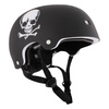 Kask Na Deskorolkę Hulajnogę NKX Brain Saver Czarny Skull 