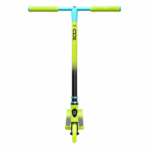 Hulajnoga Wyczynowa CORE CD1 Complete Stunt Scooter Limonkowo-Niebieski wys. 81 cm
