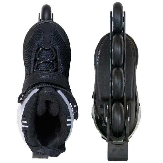 Rolki regulowane Story Motion Adjustable Inline Skates Czarny