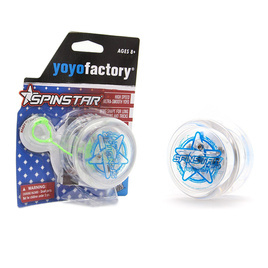 Yoyo Świecące YoYoFactory Spinstar LED Clear Body Niebieskie