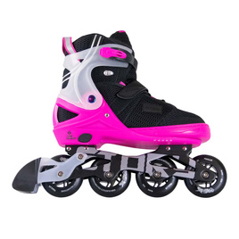 Rolki regulowane Story Motion Adjustable Inline Skates Różowo-Czarny