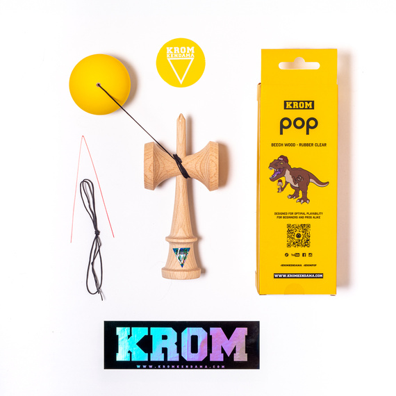 Kendama Krom POP Żółty
