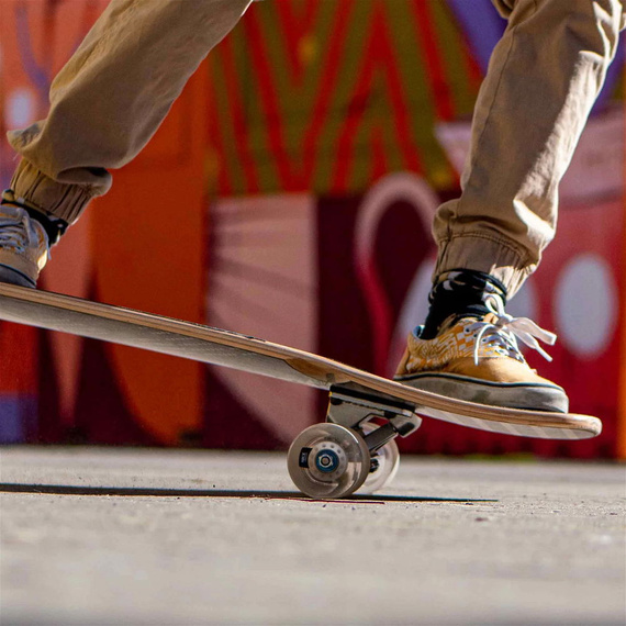 Longboard do Dancingu NKX Vegas Złoty 121 cm