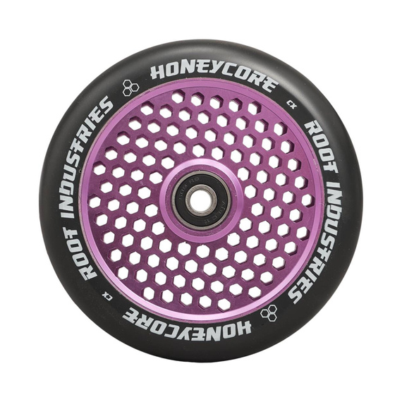 Koła do Hulajnogi Root Industries Honeycore Black Pro Scooter Wheels 2-Pack Fioletowy 120 mm (2 szt.)