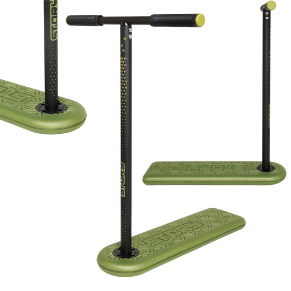 Hulajnoga Wyczynowa na trampolinę Story Pro Trampoline Scooter Army Green 73-78 cm