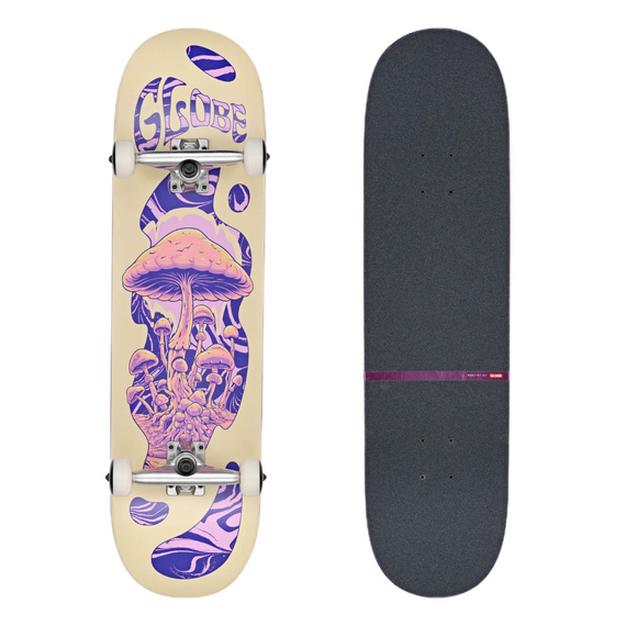 Deskorolka Globe G1 Mind Expansion - Off-White/Purple 8.5”