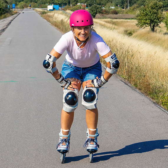 Kask Na Deskorolkę Hulajnogę NKX Brain Saver Raspberry