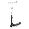 Hulajnoga Miejska Rekreacyjna Frenzy Flex Recreational Scooter Czarno-Srebrny 120 mm