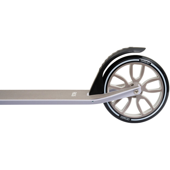 Hulajnoga Miejska Transportowa Story Big Wheel Advanced Foldable Scooter Szaro-Brązowy 230/200 mm