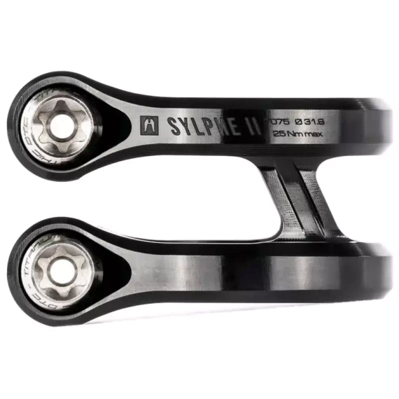 Zacisk Ethic Sylphe V2 Double Clamp Czarny 31,8 mm