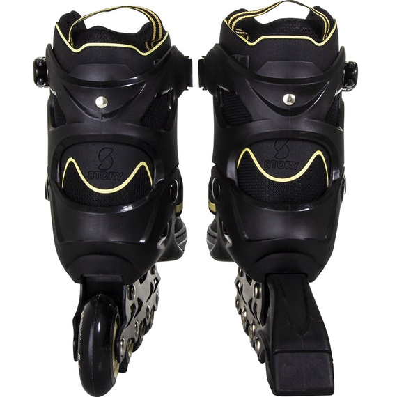 Rolki regulowane Story Fusion Adjustable Inline Skates Złoty